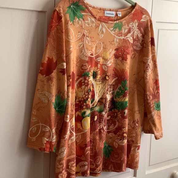 Pretty Fall top - Picture 2 of 7